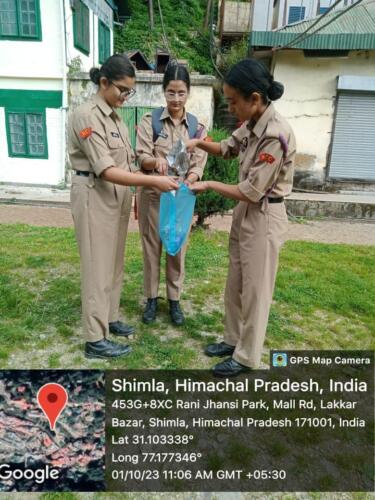 CLEANLINESS DRIVE “GARBAGE FREE INDIA : SWACHHTA HI SEWA”